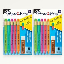 2-5 Packs: Paper Mate Handwriting 2 Mechanical Pencils w/Refills, 1.3mm 3B