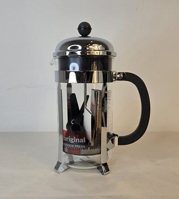 Bodum CHAMBORD 8 Cups Coffee Maker French Press- Clear New- OPEN BOX