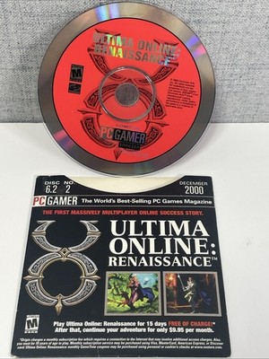 Ultima Online Renaissance PC CD-ROM Video Game #2 Pre Owned Very Good