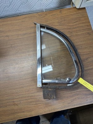 Jaguar MK1 LH Rear Door Vent Glass #1 AS-2 Triplex S #1
