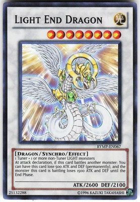 Light End Dragon RYMP-EN067 Yugioh TCG Super Rare VLP