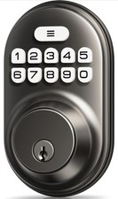 Veise Keyless Entry Door Lock, Electronic Keypad Deadbolt, Keyed Entry, Auto ...