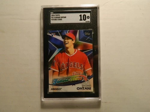 2018 Topps Future Stars Rookie Card of Shohei Ohtani Angels-SGC 10