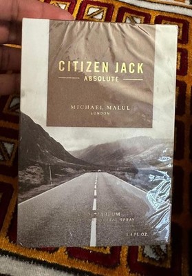 Citizen Jack Absolute by Michael Malul Eau De Parfum 3.4oz 100ml Men NEW BOX