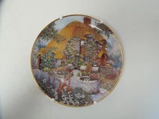 Limited Edition Wishing Well Cottage Plate by Lilliput Lane