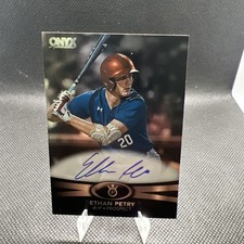 2023 Onyx Premium Black /50 Ethan Petry OPEP Auto
