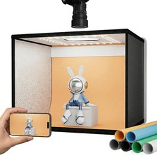 16"x12"x12" Photo Studio Light Box, Quick-Release Portable Photography Lightbox,