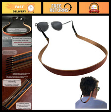 Handmade Full-Grain Leather Glasses Strap for Sunglasses Eyeglasses - Neck Hol