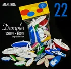 22 Manurba Plastic Steamer Sailboats Ships Motor Boats Cutters Original Packaging 1970s Excellent
