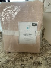 Pottery Barn Kids Evelyn Blackout Curtain Panel Blush 54 x 63-NIP