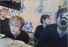 Delays English indie band incl. Greg Gilbert† 2021 autograph signed 8