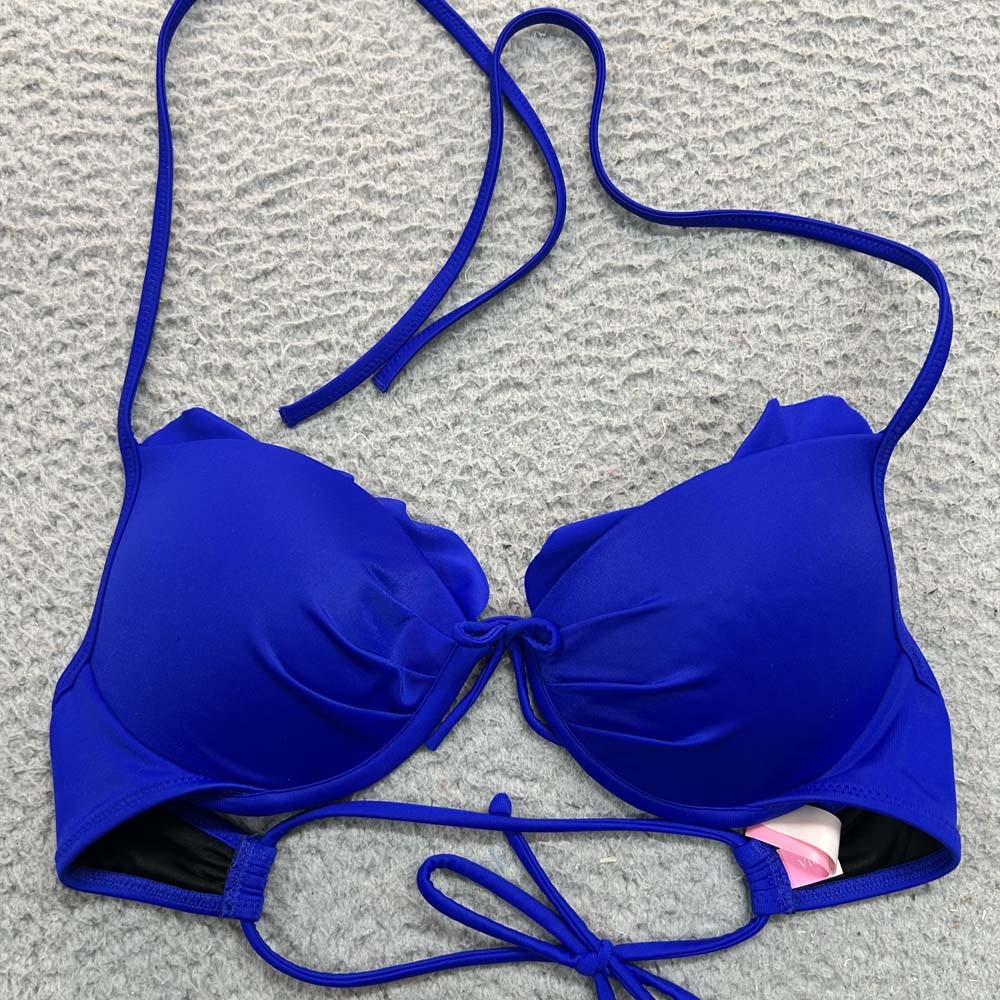 Victoria Secret Swim Bikini Top Womens Size 32C Beach Swimwear