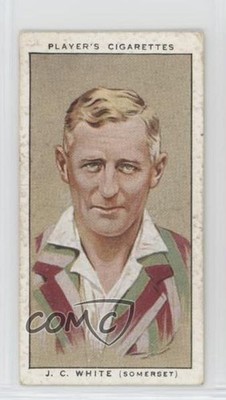 1934 Player's Cricketers Tobacco John White #33 13lr