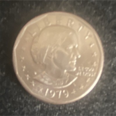 1979 Susan B. Anthony $1 One Dollar Coin