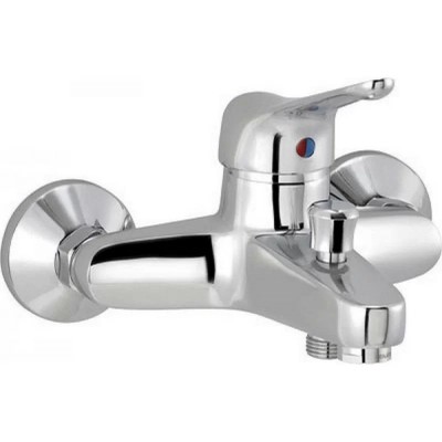 Aqua+ 5215CECR - Bad-/Duschbatterie Wandarmatur blank - Serie NEPTUN - chrom