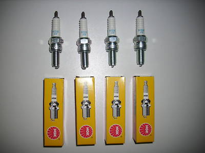 4x Zündkerze NGK CR9E Suzuki GSXR 600 750 1000 NEU
