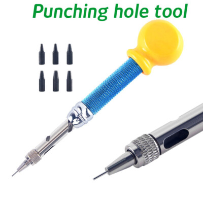 Automatische Handheld Bohrer Puncher Leder Gurt Runde Loch Stanzbohrer Werkzeuge