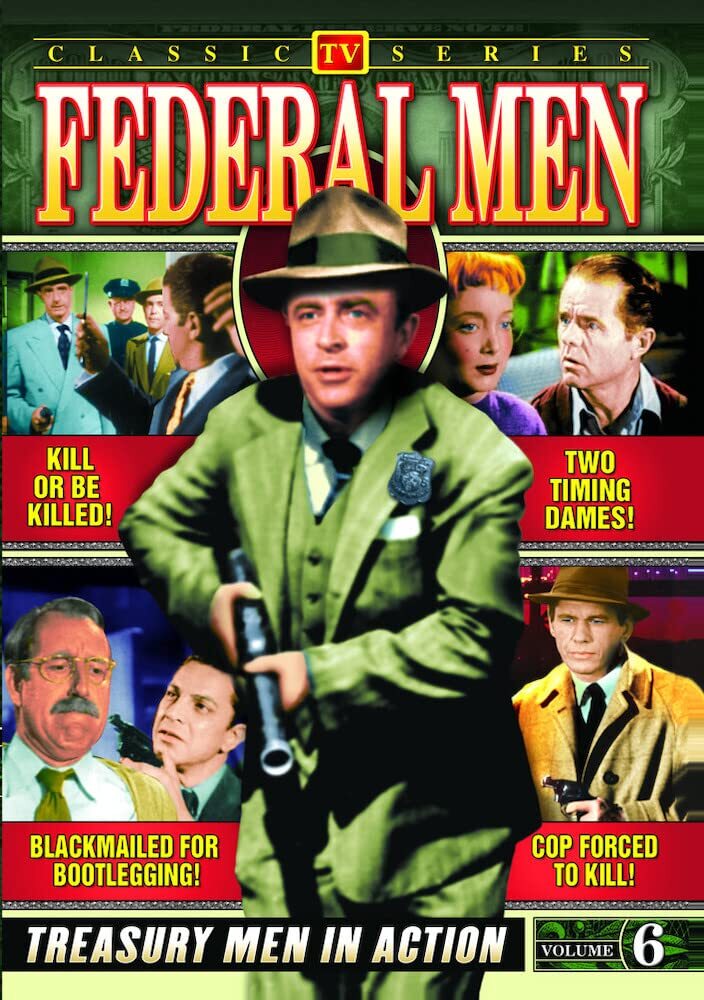 Federal Men - Volume 6 (DVD) Beverly Washburn Carolyn Jones Charles Bronson