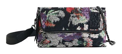 Desigual Pink Phantom Venecia Maxi Crossbody Bag Umhängetasche Material Finishes