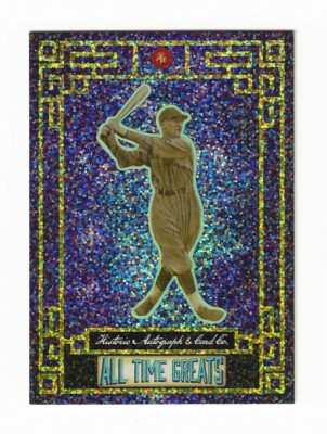 PAUL WANER 2024 HISTORIC AUTOGRAPH ALL TIME GREATS #/200 CARD #34 - PIRATES -HOF