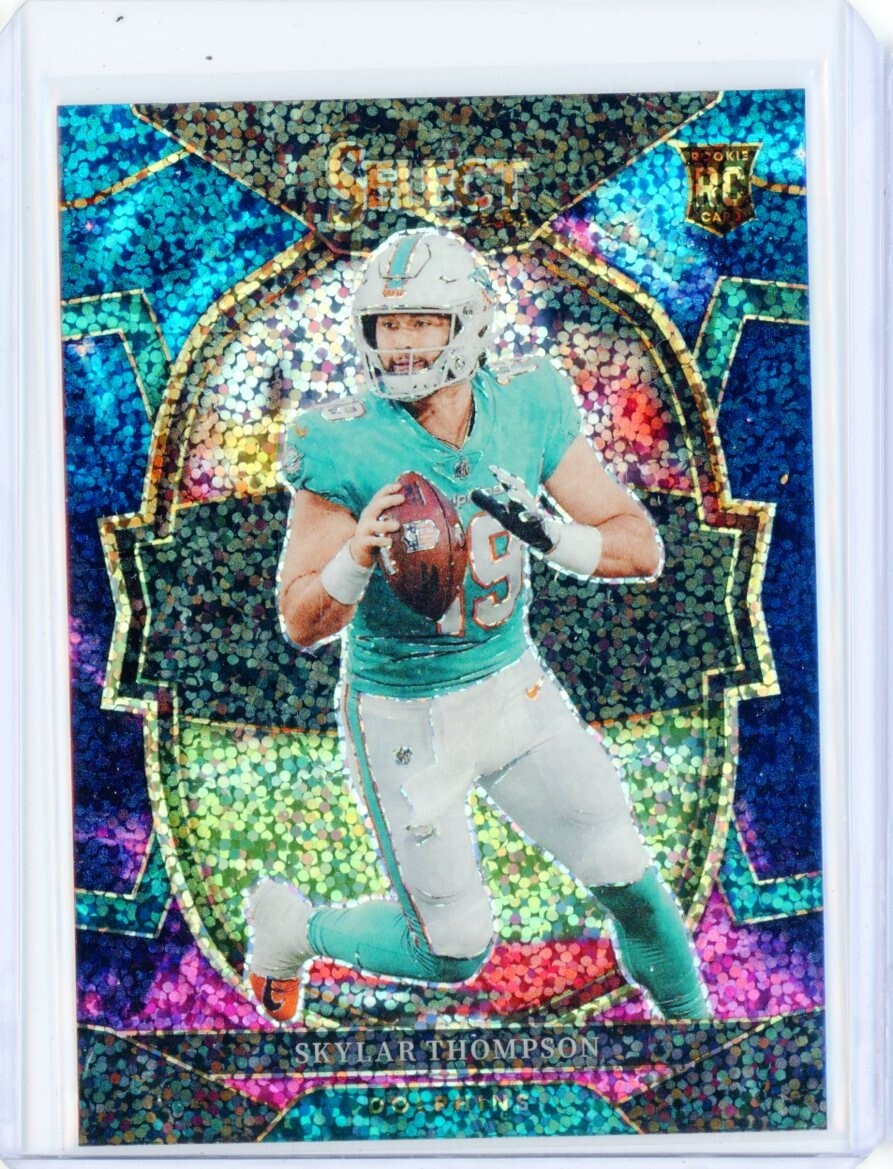 2022 Panini Select Concourse SKYLAR THOMPSON No. 96 Cosmic RC Rookie SSP