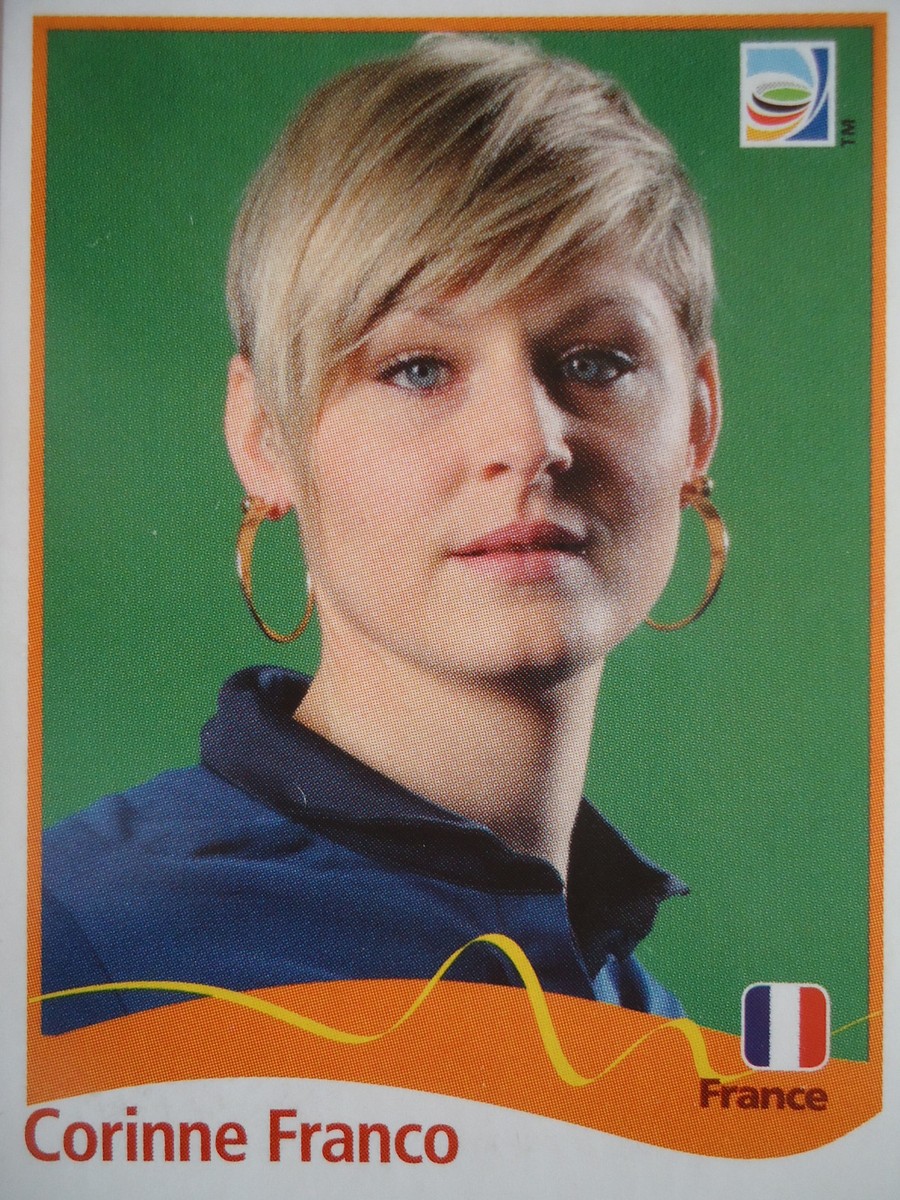 Autocollant Panini Coupe Du Monde Féminine 2011 – Corinne Franco #89 – France