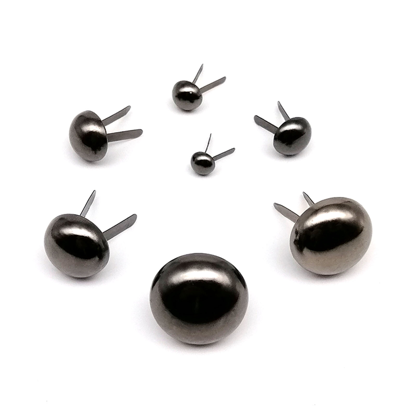50pc 6-20mm Leather Bag Handbag Bottom Handwork DIY Two Leg Feet Rivet ...
