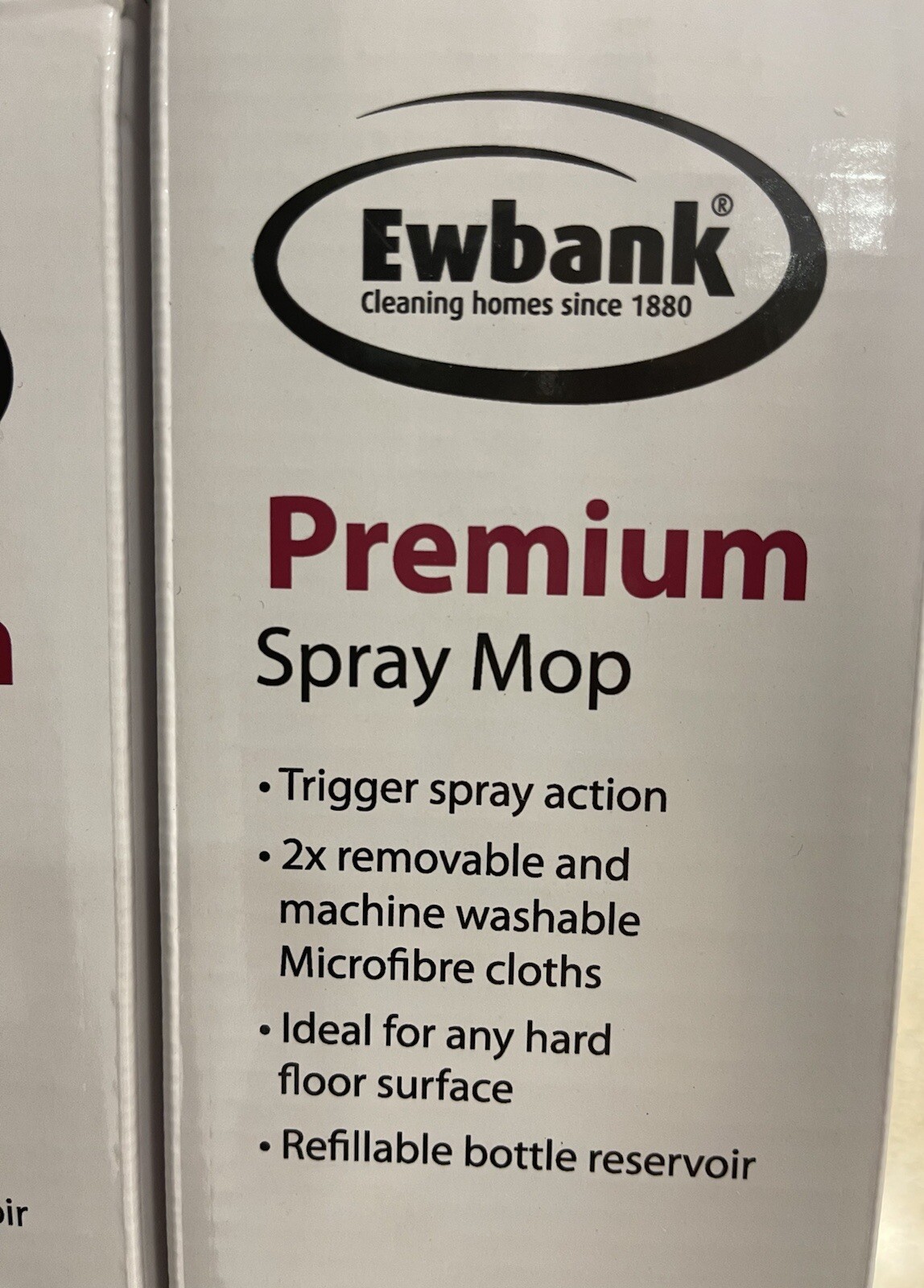 Ewbank PREMIUM SPRAY MOP Tiles Laminate Hard Floor 360° Cleaning