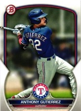 2023 BOWMAN PROSPECTS ANTHONY GUTIERREZ PAPER BASE BASEBALL CARD #BP-85