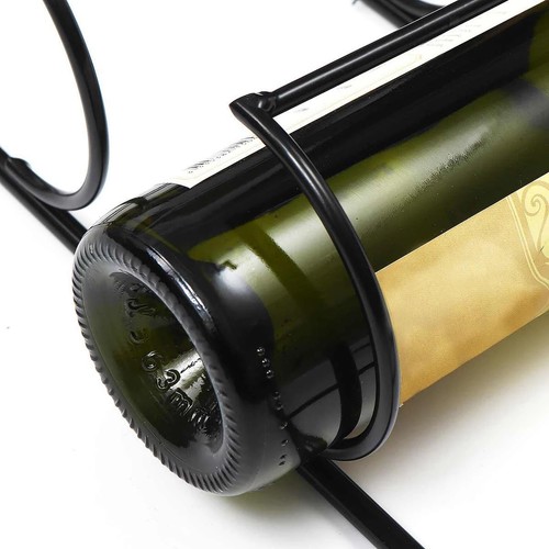 5 level Wall Mount Wine Rack Countertop Wine Bottle Holder Bar Display for - Picture 8 of 12