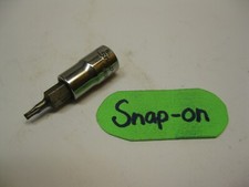 Snap-on tools USA 1/4 drive T8 TORX Bit Socket TTX8E Nice!