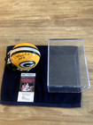 Paul Hornung #5/HOF 86 Signed Authentic Packers Mini Helmet JSA COA & Case — photo 4