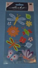 Sticko12 piece glitter sticker set - Bug Jungle - combined shipping