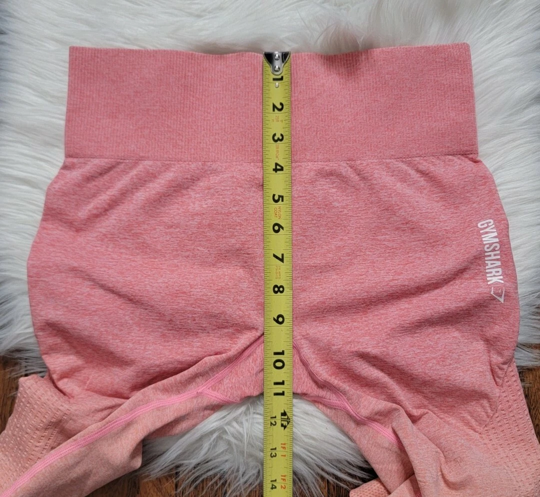 gymshark seamless ombre orange leggings
