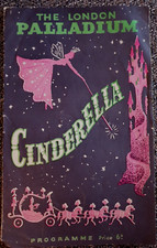 London Palladium Theatre  - Cinderella - 1948 -Tommy Trinder / Roma Beaumont