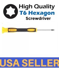 Torx T6 Screwdriver Hexagon 6 Point MacBook Pro A1278 A1286 A1297 Logic Board Mo