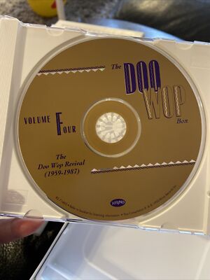 米4discs CD Various Artists Doo Wop Box R271463 RHINO /00760 The Doo Wop Box [Box] by Various Artists 4xCD Rhino Nice
