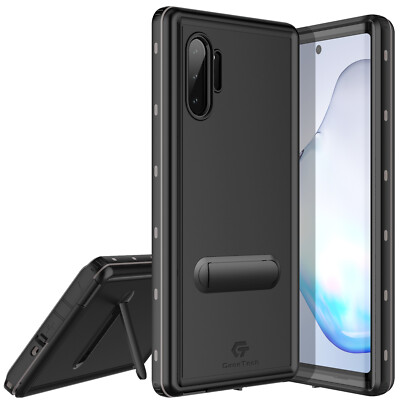 For Samsung Galaxy Note 10 10+ Plus Life Waterproof Case Cover with  Kickstand