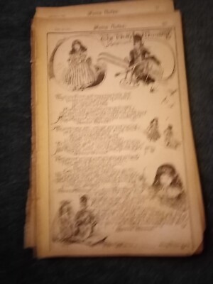 Kvc40  Ephemera 1894 article the doll's wooing 