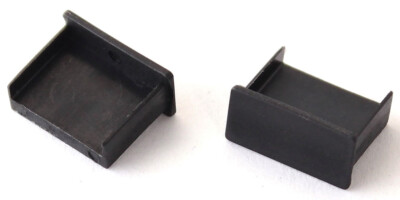 Schutz Stecker (Staub/Schmutz/Feuchtigkeit) ohne Griff für USB A-Buchse, 2 Stück