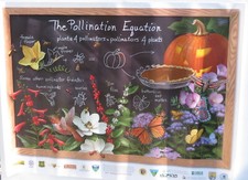 Pollinator Partner Poster 2020 Halloween Theme Teacher / Educator Resource NOS