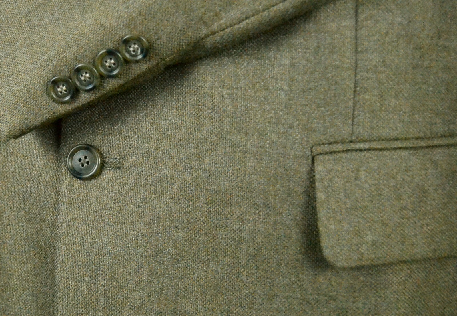 Fantastic & Versatile Solid Medium Brown Jacket (… - image 3