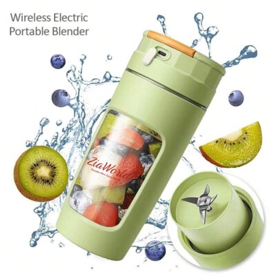 MINI FRULLATORE PORTATILE DA VIAGGIO SUCCO DI FRUTTA COPPA MIXER Frullati 380 Ml 29964040