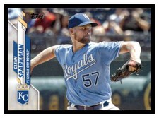 2020 Topps  #679 Glenn Sparkman - Kansas City Royals