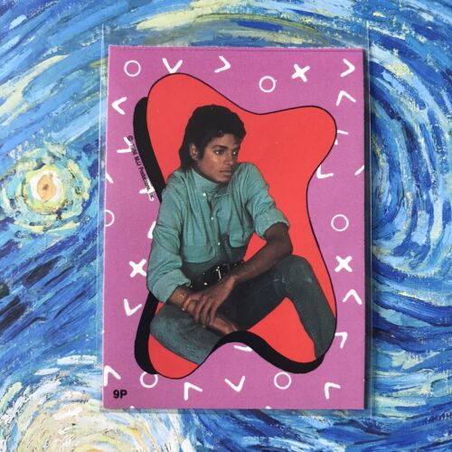 MICHAEL JACKSON 1984 TRADING CARD *2A1 - Picture 1 of 2