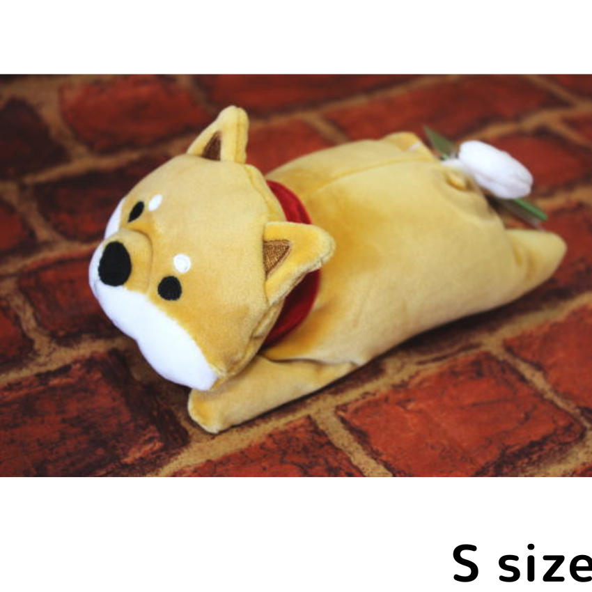 Friendshill Shibatasan Mochimochi fluffy plush size shiba