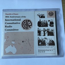 1978 Nauru Mint Stamps Presentation Pack - 50th Anniversary Of Radio