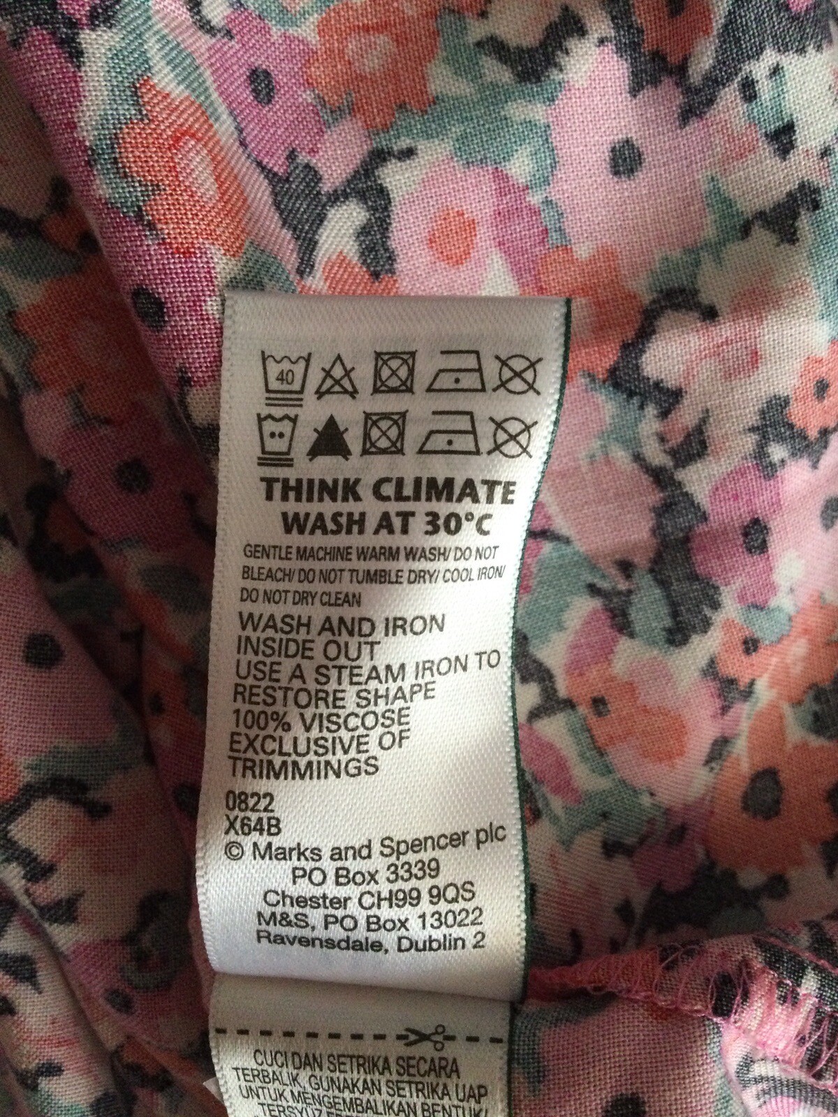 Short Bermuda Fille Marks And Spencer 2-3 Ans – Floral Multicolore