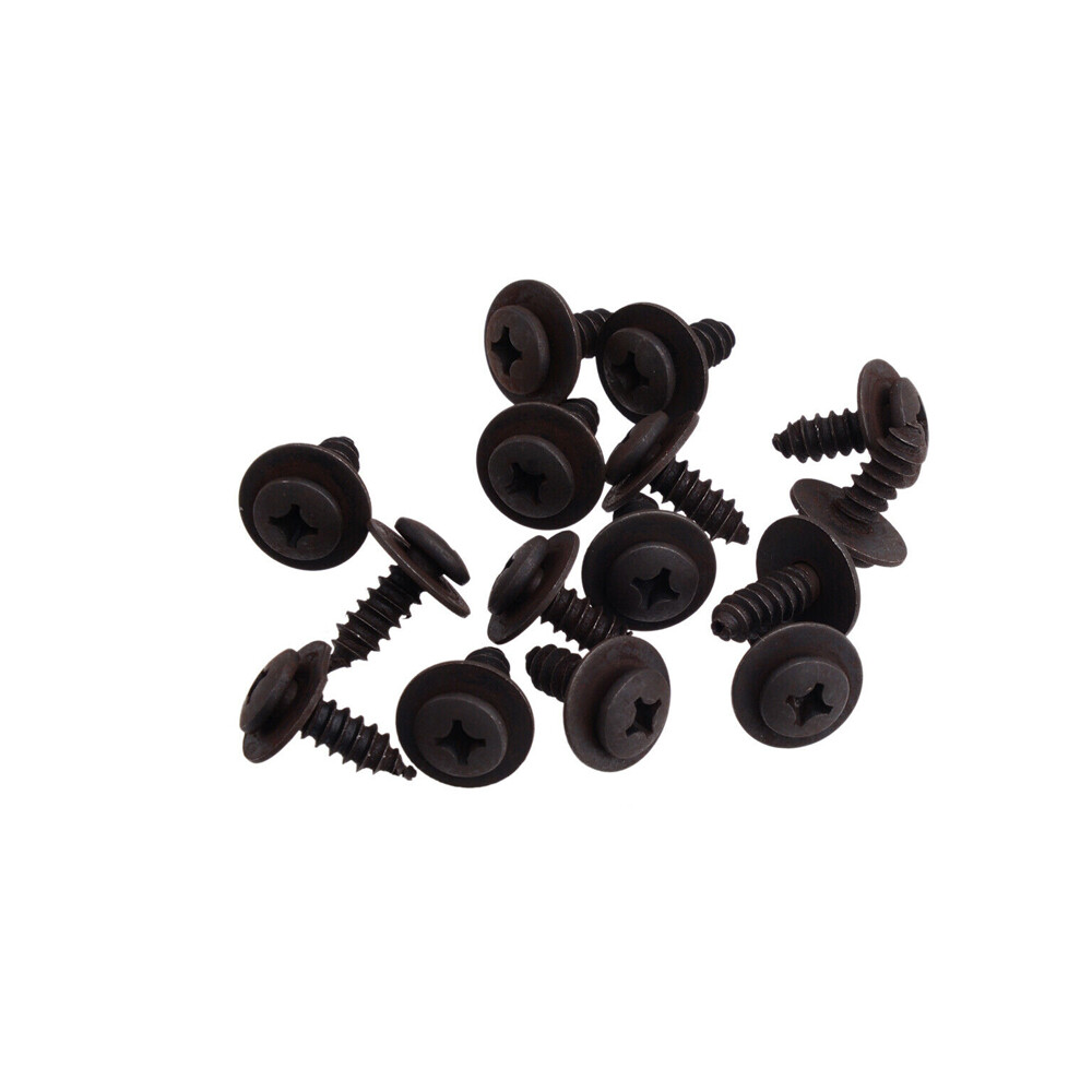 40-Piece U-Type Clip Car Fastener Kit - Screw Retainer For Bumper, Fender & Trim Panels