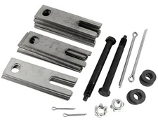 Corvette C2 C3 Trailing Arm Shim Kit Stainless Steel W/Bolts 1963-1982